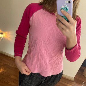 Pink Raglan Tee